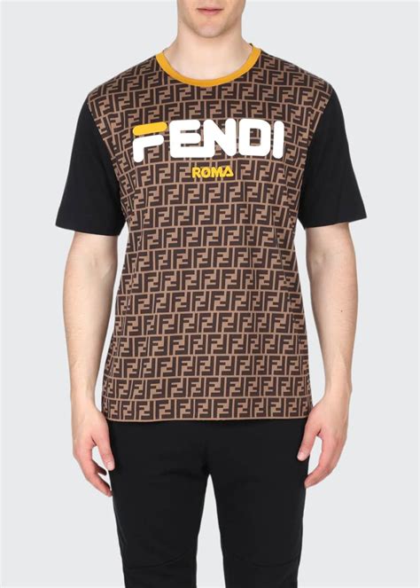 fendi logo t shirt